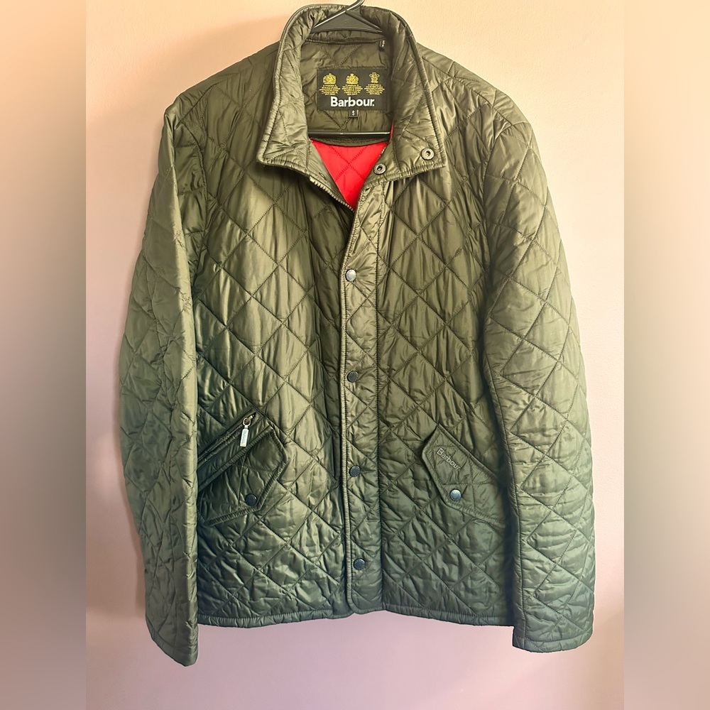Men’s Quilted Barbour Jacket
